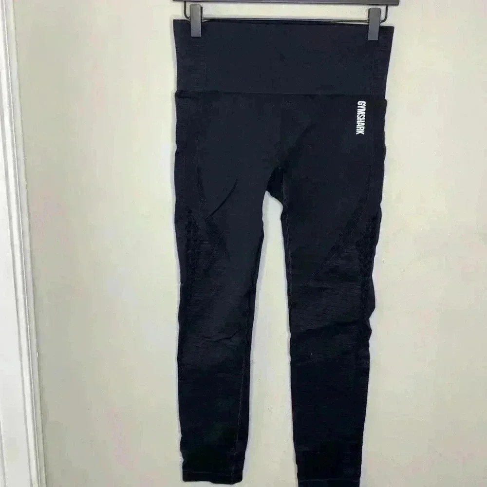 Gymshark Womens Black Leggings Size Medium Activewear